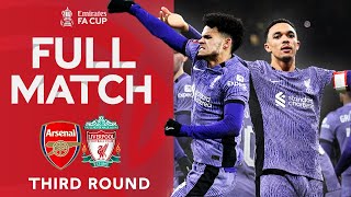 FULL MATCH  Arsenal v Liverpool  Third Round  Emirates FA Cup 202324 [upl. by Esserac]