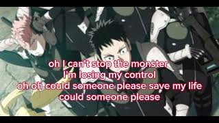 Abyss lyrics Kaiju no 8 [upl. by Lew41]