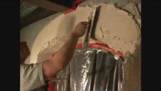 How to limestone plaster archway [upl. by Yllrebmik]