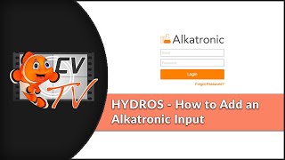 HYDROS SetUp Instructions  How to Add an Alkatronic Input to the HYDROS App [upl. by Kirre]