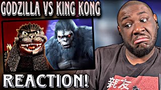 Godzilla vs King Kong Epic Rap Battles of HistoryREACTION [upl. by Pronty]