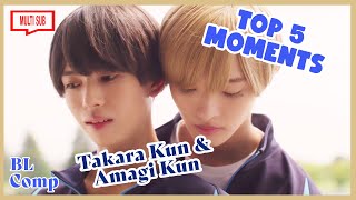 ENG SUB MULTI Compilation Top 5 Moments  Takara Kun amp Amagi Kun [upl. by Leber]