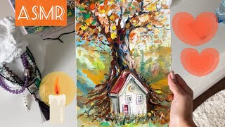 АСМРASMR Обзор осенней миниатюры шепоттэппинг [upl. by Jp]