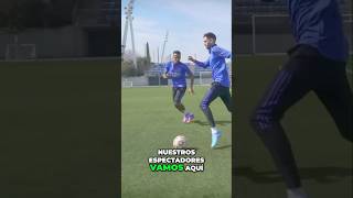 La técnica de Militao para ganar todos los duelos 1 contra 1 [upl. by Ecerahc]