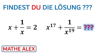 Findest du die Lösung  Binomische Formeln  Algebra  Gleichungen lösen  Mathe Alex [upl. by Nylla968]