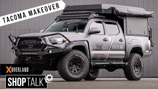 Our Tacoma Gets A Makeover AluCab Goose Gear Storage amp A Heater  X Overland Shop Talk 13 [upl. by Enyamrahs]