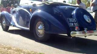 concentration des cabriolets Belfort  Salmson S4 cabriolet [upl. by Nilrak98]