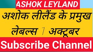 ASHOK LEYLAND SHARE ANALYSIS 1 OCTOBER ASHOK LEYLAND SHARE NEWS TODAY ASHOK LEYLAND SHARE LATEST [upl. by Krongold316]