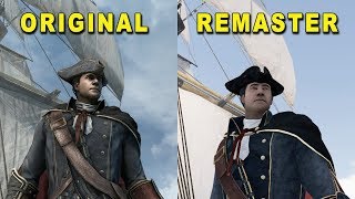 Assassins Creed 3 Remaster vs Original 2012 vs 2019 Comparison [upl. by Warfore]