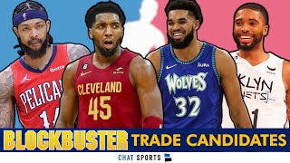 BLOCKBUSTER NBA Trade Candidates Ft Donovan Mitchell Mikal Bridges amp KarlAnthony Towns [upl. by Elaval]