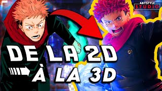 DE LA 2D A LA 3D  ABYstyle Studio vous dit TOUT FROM 2D TO 3D [upl. by Arayc]