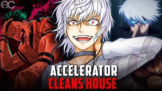 Accelerator Almost Solos Jujutsu Kaisen [upl. by Eiramac]