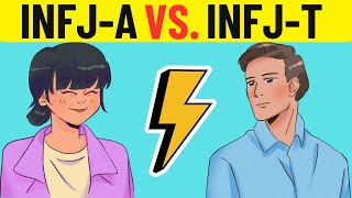 INFJ A VS INFJ T Assertive Advocate vs Turbulent Idealist  Unveiling the Differences [upl. by Colombi]