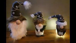 Diy Christmas  Bricolage de Noël  Mes Gnomes de Noël avec des bocaux [upl. by Eirameinna]