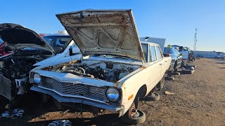 1975 Dodge Dart at UPull salvage yard in Minnesota [upl. by Baruch]