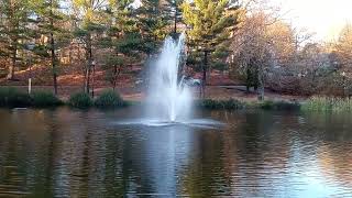 Essex Fells NJ Park Fountain [upl. by Ecilef]