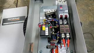 Generac automatic transfer switch explained demo [upl. by Collar]