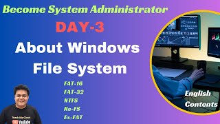 What are Windows File Systems  FAT FAT32NTFS  ExFAT [upl. by Leummas]