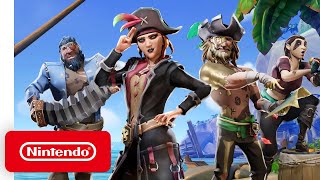 Sea of Thieves is coming to Nintendo Switch  Official Trailer [upl. by Miehar252]