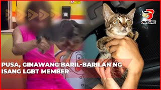 Pusa ginawang baril barilan ng isang LGBT member [upl. by Atineg10]