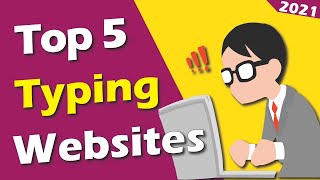 Top 5 Best Typing Websites 2022  Learn Typing Quick and Easy [upl. by Esteban]