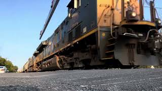 Csx action on the High Iron on 911 [upl. by Harbird]