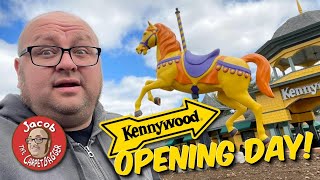 Opening Day at Kennywood 2022  Whats New and Old at Kennywood  Riding Classic Dark Rides [upl. by Hanna]