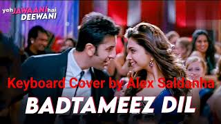 Badtameez Dil l yeh Jawaani hai Deewani 2013 l Keyboard Instrumental by Alex Saldanha [upl. by Harp339]