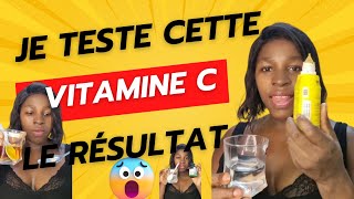 ENSEMBLE TESTONS CETTE VITAMINE C QUI EST RÉPUTÉE DE DONNER LÉCLAT À LA PEAU BOOSTER LE COLLAGÈNE [upl. by Eicyac]