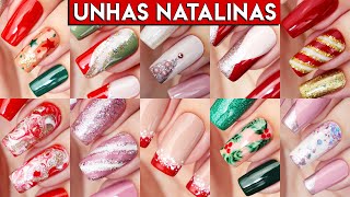 Tutorial de UNHAS DECORADAS para o NATAL [upl. by Ettedranreb998]