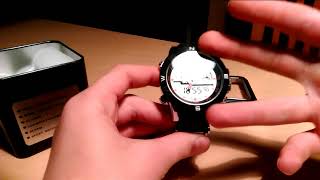 Обзор на часы Fashion watch quamer [upl. by Dnallor]