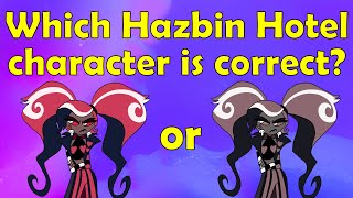 Guess the correct Hazbin Hotel character by the color quiz [upl. by Mickelson974]