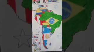 Drawing America Finale  ST PIERRE amp MIQUELON and CLIPPERTON FR map america usa brazil end [upl. by Intyrb]