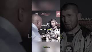 Khabib Switched Languages HILARIOUS😂 [upl. by Nohs81]