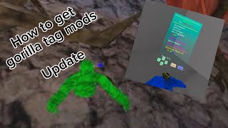 How to get mods and gorilla tag update tutorial NO PC [upl. by Debby488]