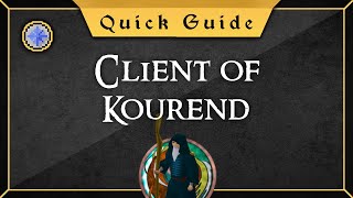 2023 Client of Kourend quest guide [upl. by Oiruam708]