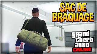 AVOIR LE SAC DE BRAQUAGE  GLITCH GTA 5 ONLINE 142 Duffle Bag Glitch [upl. by Ydnab213]