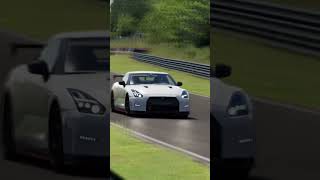 Nissan GTR vs Lamborghini Huracan Performante shorts [upl. by Nayd]