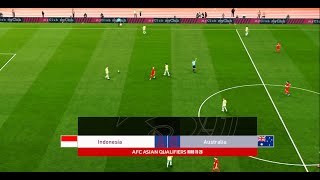 indonesia vs australia hari ini kualifikasi piala dunia 2026 [upl. by Petty]