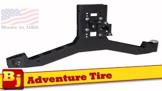 JCR Adventure Tire Carrier for TJ YJ CJ [upl. by Ingeborg]