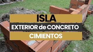 Guía para Diseñar una Isla Exterior Moderna de Concreto [upl. by Lama]