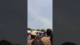 Indian Air show helicopters pilot airport airplane ytshorts chennai marina beach womenpilot [upl. by Bolten459]