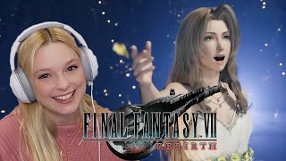 Aerith VA Reacts to Final Fantasy VII Rebirth Theme Song Trailer Reaction The Game Awards [upl. by Vern]