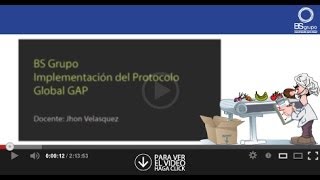 Implementación del Protocolo GlobalGAP [upl. by Av]