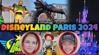 EPIC DISNEYLAND  BROKEN Rides Front Row LOTS of Food Dragon Star Tours SPY PARADE amp FIREWORKS [upl. by Sellers]