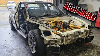 RX8 231 gets braps Bridge ported engine and 58 rear diff [upl. by Muffin]