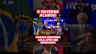 Lula se irrita com Haddad [upl. by Ecinev165]