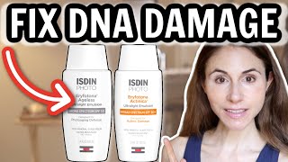 ANTIAGING DNA REPAIR ENZYMES 🤔 ISDIN Eryfotona SUNSCREEN REVIEW DrDrayzday [upl. by Eenhpad]