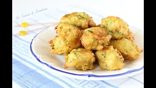 FRITTELLE DI ZUCCHINE VELOCI le più semplici e le più buone che avete assaggiato [upl. by Mikaela]