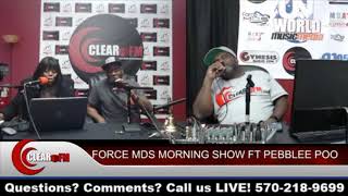 Force MDs Morning show Pebblee Poo and Daddy O [upl. by Maleeny]